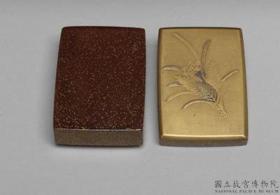 图片[2]-Small lacquer box with flowers and grasses decor, Ch’ing dynasty-China Archive